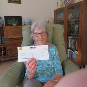 “Thanks very much, it is wonderful. I have never won anything like this before." - Barbara - Summer Raffle Winner 