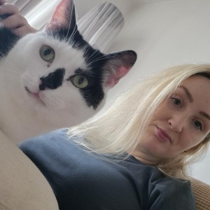 “Claude had a rough start to life, and knowing organisations such as yourself help cats like my boy means so much to me. I'll be using my £5 to buy Claude a little treat.” Phoebe Stanger-Mills with Claude – £5 Weekly Lottery winner