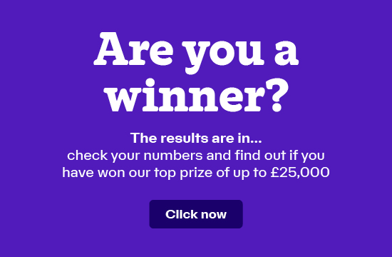 Find out if you are a winner!